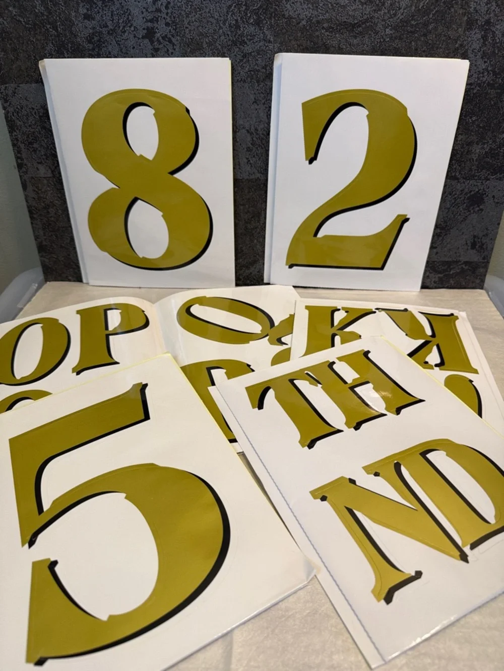 Gold and Black Happy Birthday Party Supplies Kit - Home Party Decorations